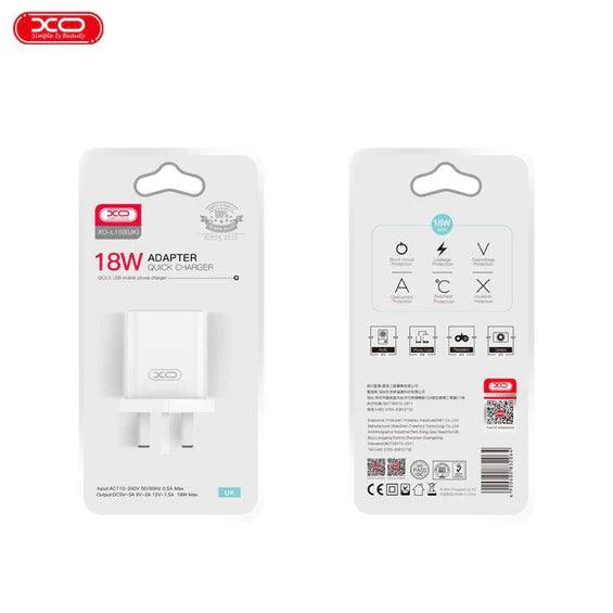 XO L103 18W USB Charger Plug
